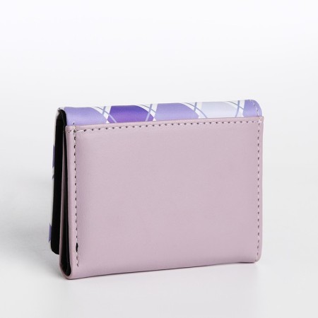 Kid wallet on the button, lilac color-1
