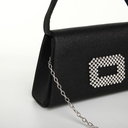 Female bag on a magnet, black color-4