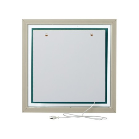 Highlight mirror, in a baguette, turquoise, wall, 60x60 cm-2