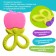 Baby teether for teeth children's “fruit-berries”, mix