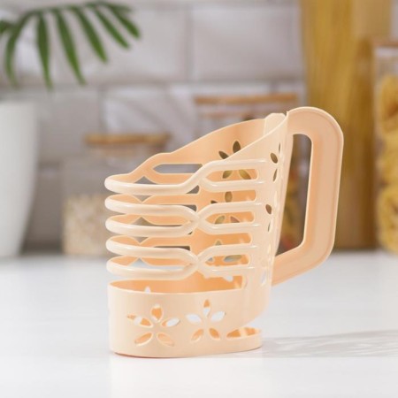 Milk holder, 1 l, beige color