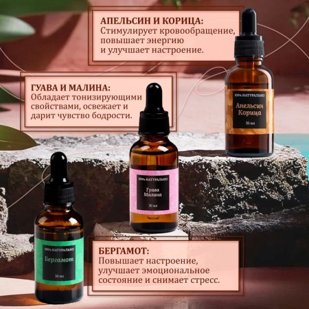 Aromaticoma, set (9 in 1), 30 ml "Wealth of aroma" No. 3-5