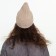 Female capacible hat, cocoa color, size 52-56