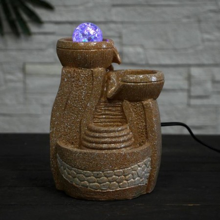 Fountain "Nicole" steps, 13x20 cm (with backlight)-2