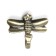 Furniture hook Cappio Dragonfly, one -rod, bronze