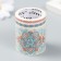 Adhesive tape Paper "Blue Sakura" set 3 pcs width 0.5; 4 cm winding 2 m