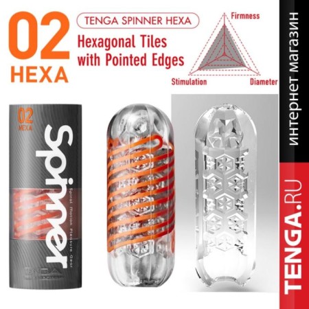 Masturbator Tenga Spinner Hexa-4
