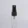 A bottle for storage, with a sprayer, 10 ml, packing - 5 pcs, black color
