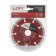 Disk diamond cutting scrap, segment, dry cut, 115 x 22 mm