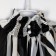 Shiphon dress SL, 40, striped