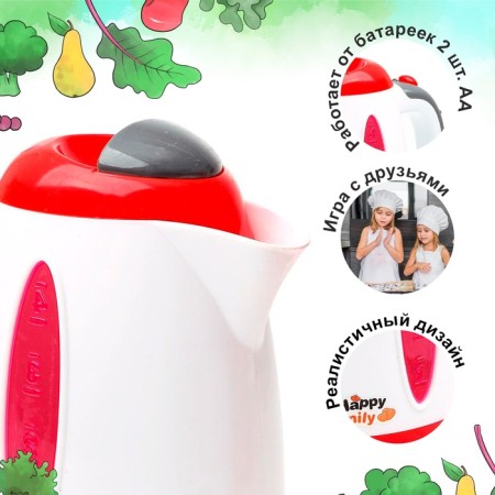 Household appliances "Teapot", light, sound-3