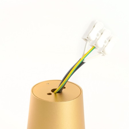 Ceiling light Feron ML185, IP20, GU10, 35 W, 70x70x110 mm, color gold-6