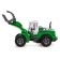 The inertial “loader” tractor, light effects, movable parts, green color