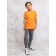 Children's T -shirt, height 104 cm, orange color