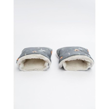 Муфты на ручку коляски AmaroBaby Snowy Travel «Горы», цвет серый-2