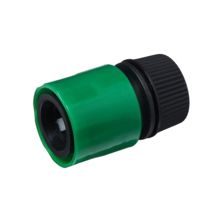 Connector with Aquastop, 1/2 "(12 mm), fast-fast connection, pp-plate, Greengo-1