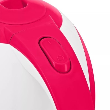 Electric ketter KitFort KT-6607-1, plastic, 1 l, 1300 W, white-red-2