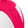 Electric ketter KitFort KT-6607-1, plastic, 1 l, 1300 W, white-red