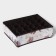 Organizer for storing Astra’s linen, 16 cells, 36 × 28 × 12 cm, brown color, inner wall mix