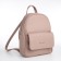 Women's backpack city, Textura, Powder Color