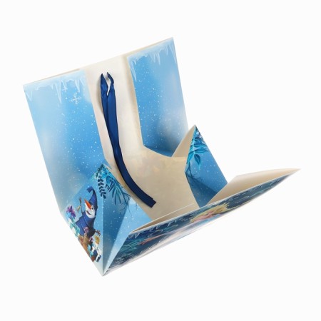 New Year. Gift box, folding, "for you", 27x23x15 cm, cold heart-7
