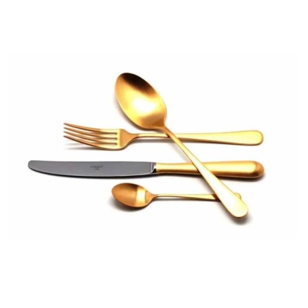Set of cutlery Alcantara Gold Mat., 24 items-2