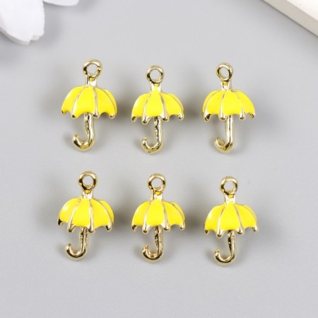 Decor for creativity metal, enamel "Umbrella" 1.1x1.8 cm-2