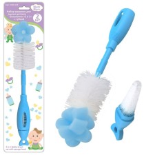 Set of Yershikov for washing children's bottles 2B1, 2 pcs