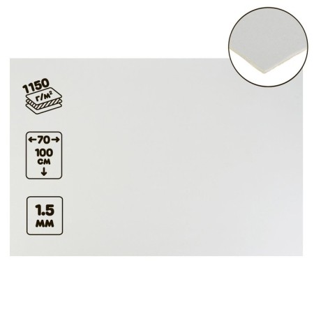 Pivnaya cardboard 1.5 mm, 1150 g/m2, 70 x 100 cm, (price per 1 pc)