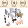 Set of figures "on the farm", 6 items