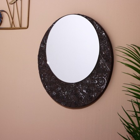 Mirror 30 cm, tree-1
