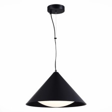 Suspension lamp ST LUCE. SL6501.413.01. Tressor. 1x12 W, LED, 3000K, 1020 LM, 40x40x22 cm, black color