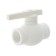 Balloon valfex, polypropylene, with a brass ball, d = 25 mm