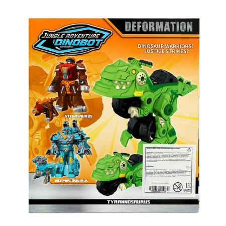 Dinosaurus robot, transforms into a motorcycle-9