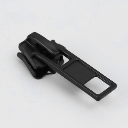 Automatic lock for lightning "Tractor", No. 8, 10 pcs, black color-1