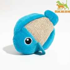 Soft toy for cats with cat mint 
