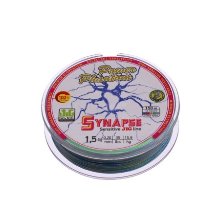 Power Phantom Synapse X4 PE, multicolor No. 1.5, diameter 0.2 mm, test 15.9 kg, 150 m