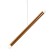 Suspension lamp "Balance" LED 6W 4000k gold 3x3x40-140cm