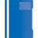 Calligrata, A4, 180 μm folder, 180 μm, business card pocket, transparent top, blue