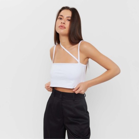 Top female on straps Mist, p. 40-42, white-2