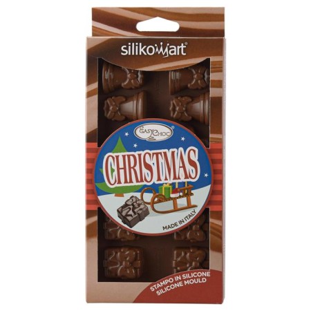 Form for the preparation of candy Christmas, silicone-7