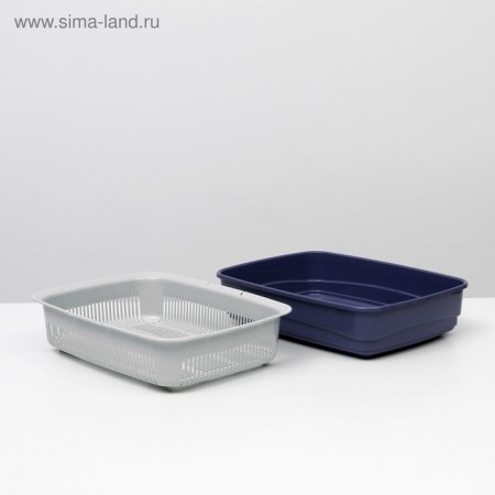 The tray is large with the Atlantis “Standard” net, 42 x 31 x 10 cm, purple,-5