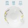 AVVIR SALATION "Field Flowers", 430 ml, D = 15.5 cm, glass ceramic, white color