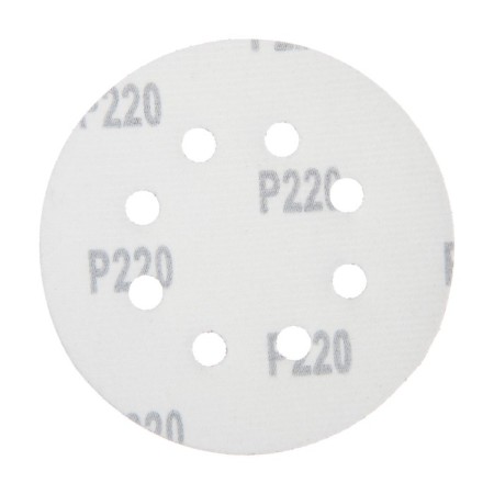 Circle of abrasive grinding under the "Velcro" tundra, perforated, 125 mm, p220, 10 pcs.-6