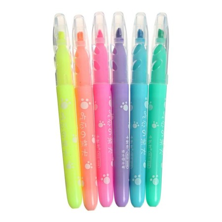 Flomasters 6 colors, on a blister, a ventilated cap-1