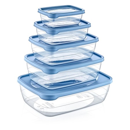 A set of food containers Hobbylife Trend, 5 pcs, color mix
