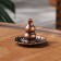 Stand for incense sticks and spirals "Flower", 3.8 x 2.8 cm, copper