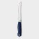 Knife Kitchen shade "Straip", blade 11.5 cm, blue color