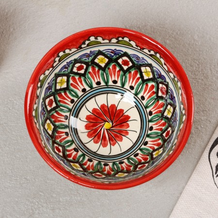 Rishtan ceramics "patterns" 15 cm, small, small-1