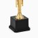 Cup 177C, award figure, gold, plastic stand, 32.6 × 9 × 8 cm.